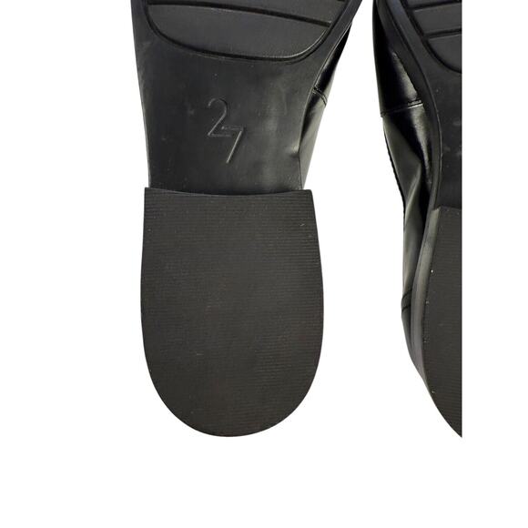 27 Edit NATURALIZER Women BELINE Black Leather Slip On Loafers SZ 9.5 M NWOB - Picture 9 of 11